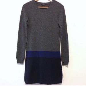 💥 NWOT Theory Cashmere Color Block Sweater Dress